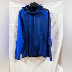 Nike Blue Dri-Fit Hoodie Pullover Sweatshirt Men’s Size Large